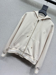 Casual Hooded Sweatshirt Set