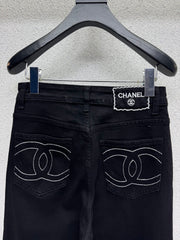 Straight-Leg Wide-Leg Jeans