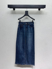 Straight-Leg Wide-Leg Jeans