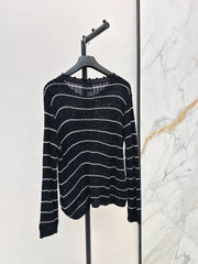Classic Crew-Neck Knit Cardigan