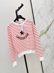 Classic Crew-Neck Knit Top
