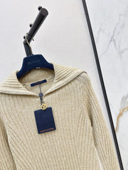 Slim-fit base layer with a wide fold-over collar
