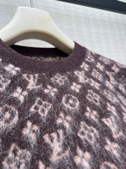 Vintage-Style Knit Cardigan