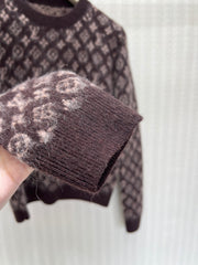 Vintage-Style Knit Cardigan