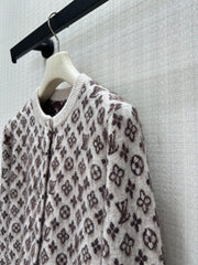 Vintage-Style Knit Cardigan