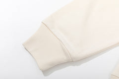 Colorful lightning edge letter blade sweatshirt