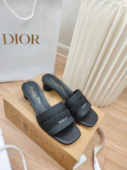 🔅2024 spring and summer new women's shoes letter embroidery logo