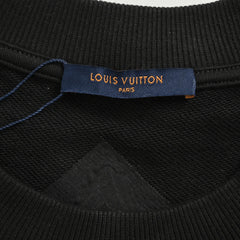 Ski Logo Embroidered Crew Neck Sweatshirt