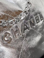 silver bag