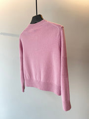 Lock Round neck cardigan