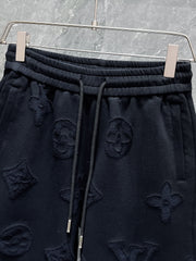 Patchwork casual shorts