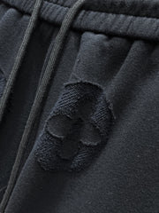 Patchwork casual shorts