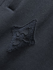 Patchwork casual shorts