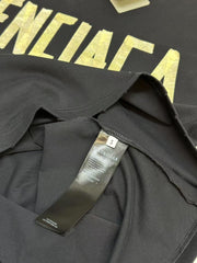 Printed letter fluorescent short sleeves