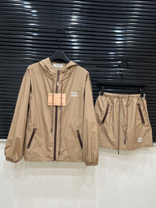 Sun protection clothing + pants skirt set