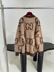 Mohair Double-Sided Cardigan