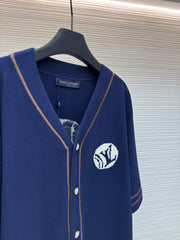 Baseball Knit Short-Sleeved Shirt