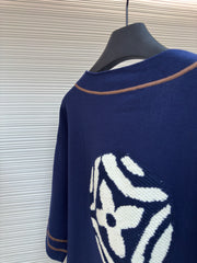 Baseball Knit Short-Sleeved Shirt