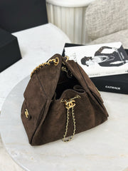Suede Hippie Bag