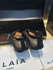 Mesh ballet shoes