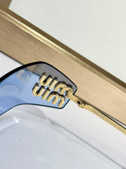 Light blue sunglasses