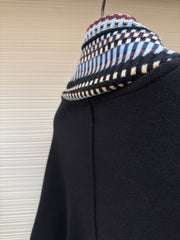 Embroidered Knitted Flight Jacket