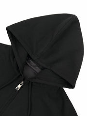 Logo Metal Hooded Jacket