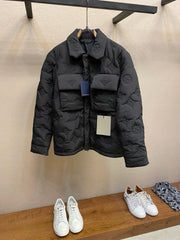 Embroidered Tech Cotton Jacket