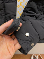 Embroidered Tech Cotton Jacket