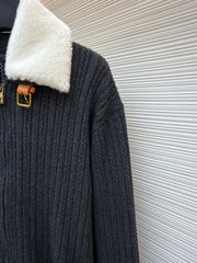 Cashmere & Wool Zippered Waistband