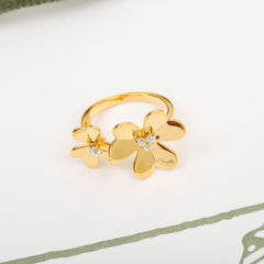 Flower Open Ring