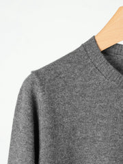 Classic Crew Neck Knit Cardigan