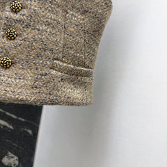 High-end retro-style vest