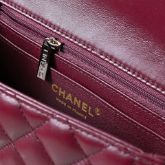 CF Wine Red Handle Bag