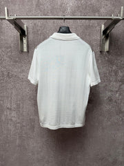 Knitted Short-Sleeve Shirt