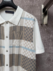 Knitted Short-Sleeve Shirt