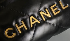 Mini Black & Gold Chain Bag