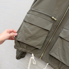 Dark green jacket and skirt set