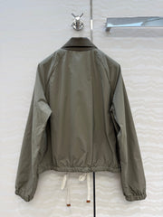 Dark green jacket and skirt set