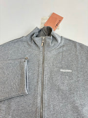 Embroidered Zipper Jacket