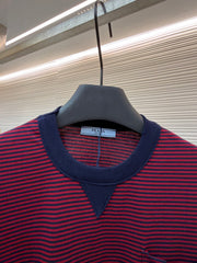 Striped Pocket Short-Sleeve T-Shirt