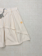 Cotton Deconstructed Patchwork Shorts