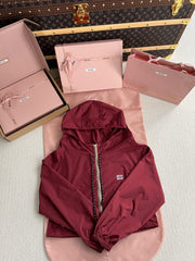 Hooded Cropped Jacket