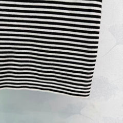 Classic Striped Knit Tank Top