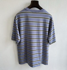 Striped Crew-Neck Short-Sleeve T-Shirt