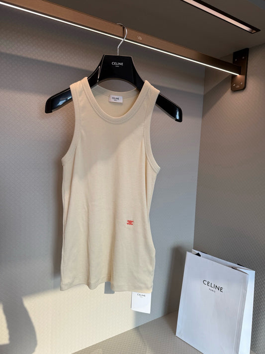 Logo Knit Tank Top