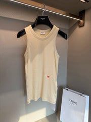 Logo Knit Tank Top