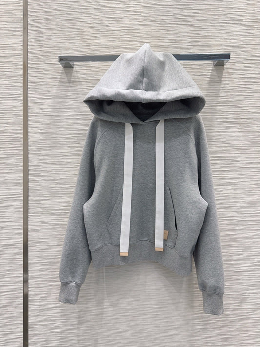 Grey Hooded Sweatshirt