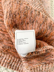 Floral Pink Rhinestone Hook and Loop Jacket