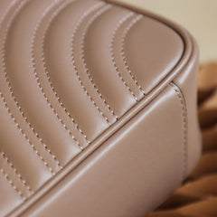 milk tea color Small Marmont 2.0 Shoulder Bag